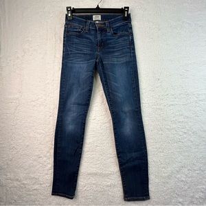 J. Crew Blue Toothpick Jeans Womens Size 24.‎